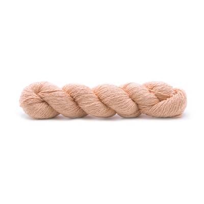Echeveau 50g - 100% soie - Bourette - Spun Silk world Tricot Maison du Haut Mercier 0112-APRICOT FLOWER 