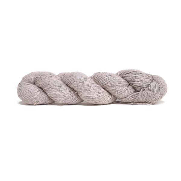 Echeveau 50g - 100% soie - Bourette - Spun Silk world Tricot Maison du Haut Mercier 0115-DELICATE MAUVE 