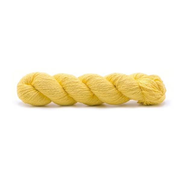 Echeveau 50g - 100% soie - Bourette - Spun Silk world Tricot Maison du Haut Mercier 0119-CANOLA 