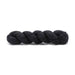 Echeveau 50g - 100% soie - Bourette - Spun Silk world Tricot Maison du Haut Mercier 0133-CHROME BLACK 