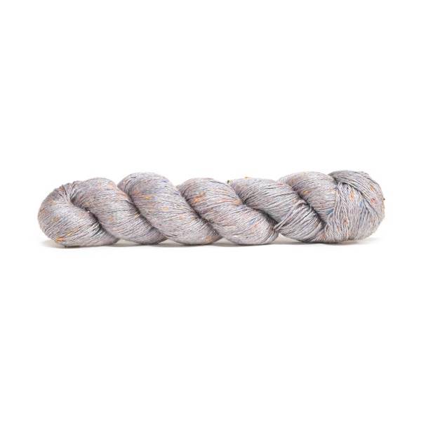 Echeveau 50g - 100% soie - Tangled - Spun Silk world Tricot Maison du Haut Mercier 0089-BARLEY BLOOM 