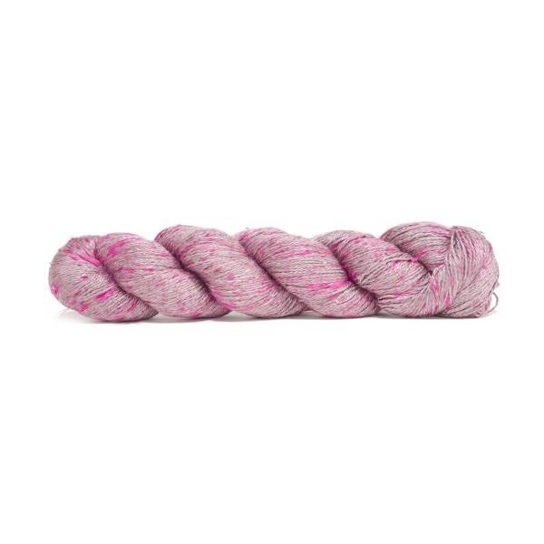 Echeveau 50g - 100% soie - Tangled - Spun Silk world Tricot Maison du Haut Mercier 0100-PORT ROYALE 