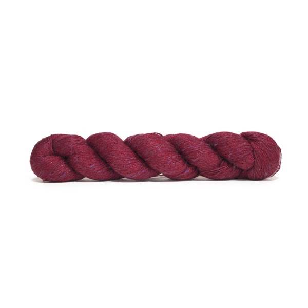 Echeveau 50g - 100% soie - Tangled - Spun Silk world Tricot Maison du Haut Mercier 0106-AUBURN 