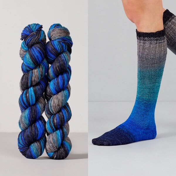 ECHEVEAU ECHOES FINGERING-Chaussettes - GUSTO WOOL Tricot GUSTO WOOL 1508 