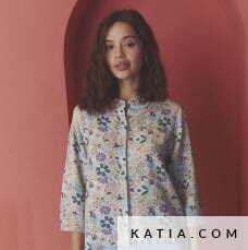 Ecoviscose Mosaic Tile Tissus Katia 