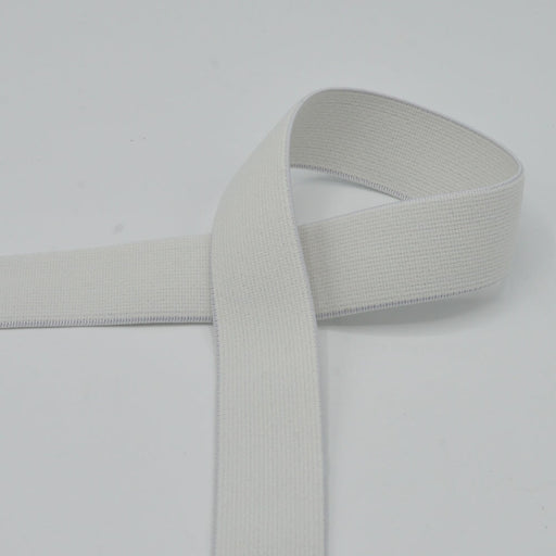 Élastique - Taille 25mm Blanc Rubanerie 3Bcom 