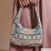 Ethnic Jacquard Aqua Jacquard Tissus Katia 