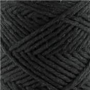 Fil coton à tricoter & crocheter - Eco Barbante Milano 200g - Hoooked Fil Maison du Haut Mercier R250 NOIR 