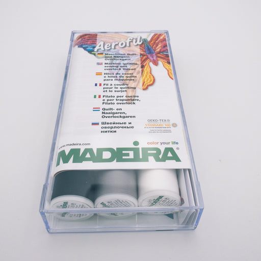 Fil Madeira Aerofil - Boîte assortie de 18 bobines Fil Madeira 
