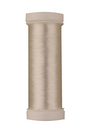 Fil perle naturel transparent taille 0.25mm- LEBAUFIL Rubanerie Sajou 