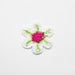 Flower - Crochet Patch Rubanerie Quality Textiles 