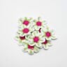 Flower - Crochet Patch Rubanerie Quality Textiles Blanc 
