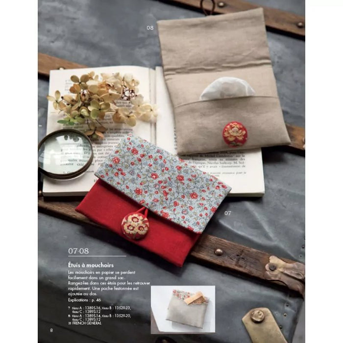 FRENCH GENERAL - 43 ACCESSOIRES A COUDRE Livre Les éditions de saxe 