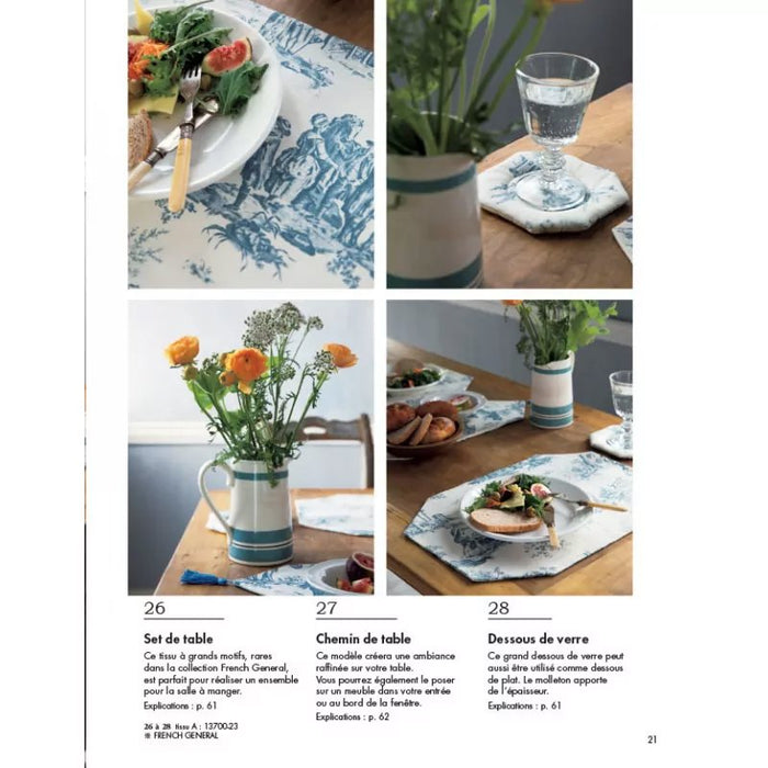 FRENCH GENERAL - 43 ACCESSOIRES A COUDRE Livre Les éditions de saxe 