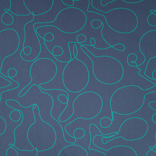 French Terry Denim Tissus Quality Textiles 