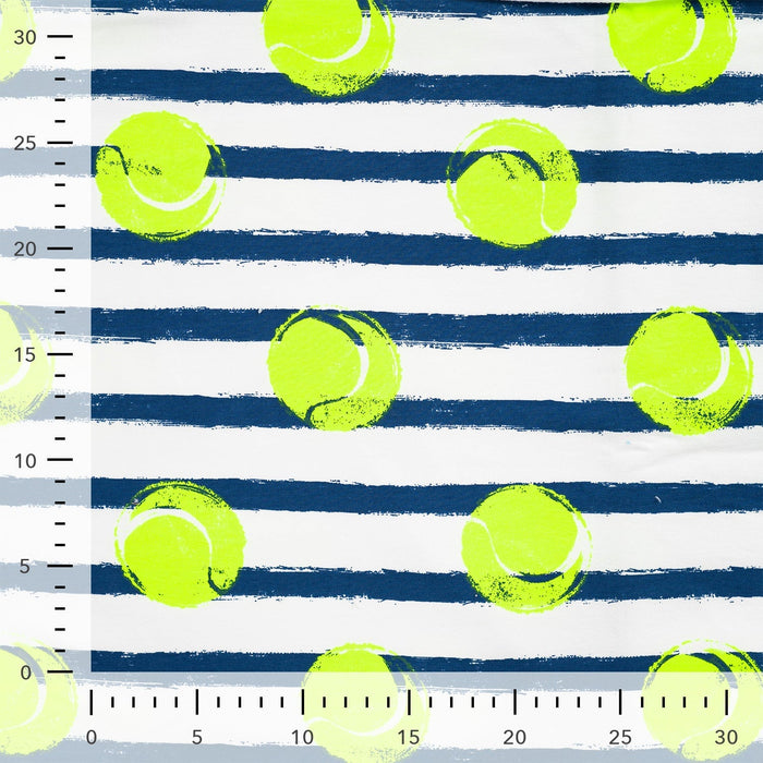 French Terry Dots Ecru Tissus Quality Textiles 