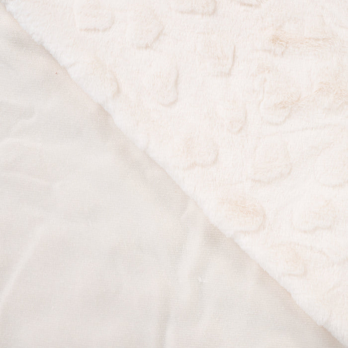 Fur hearts Tissus Quality Textiles 
