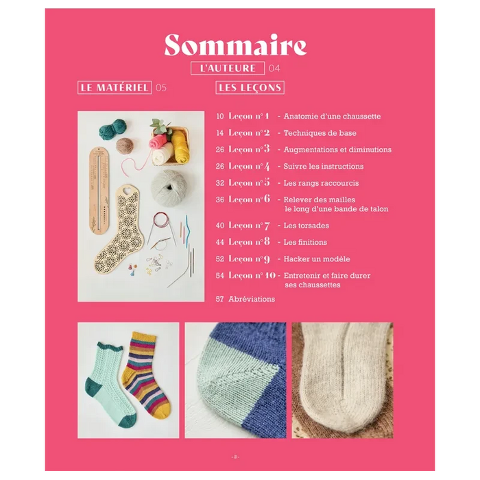 GUIDE EXPERT CHAUSSETTES AU TRICOT Livre Les éditions de saxe 