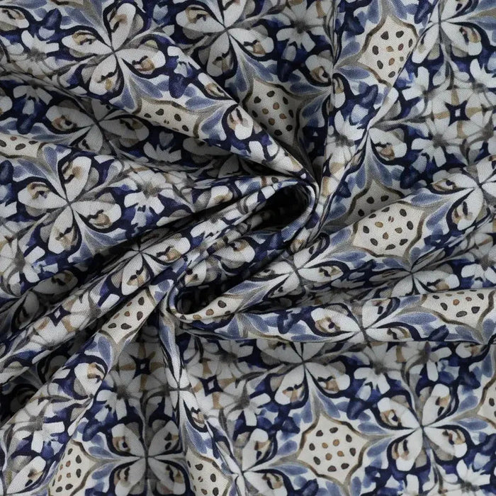 Half Panama Digital Print Tissus Quality Textiles 