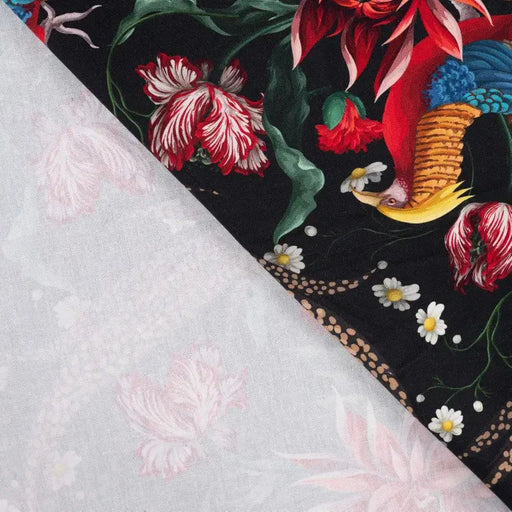 Half Panama Digital Print Tissus Quality Textiles 