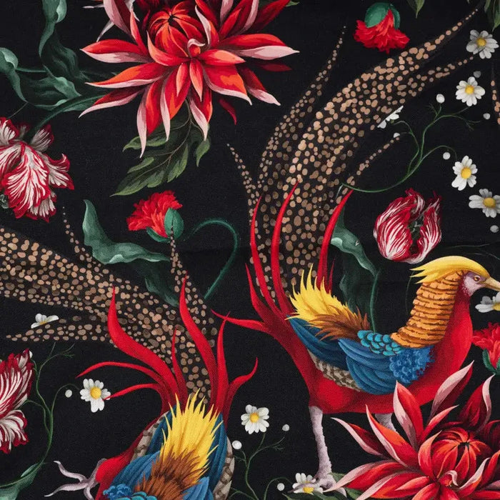 Half Panama Digital Print Tissus Quality Textiles 