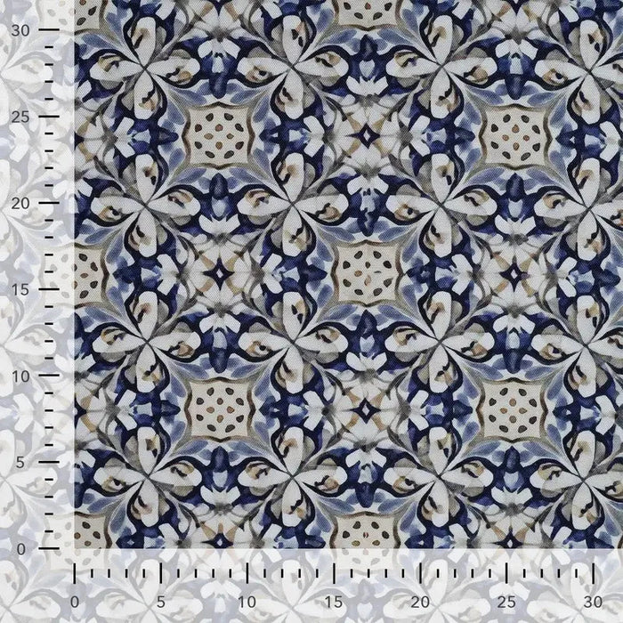 Half Panama Digital Print Tissus Quality Textiles 