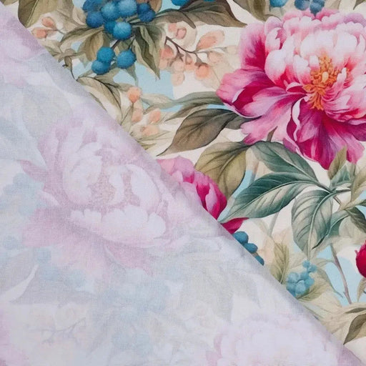 Half Panama Digital Print Tissus Quality Textiles 