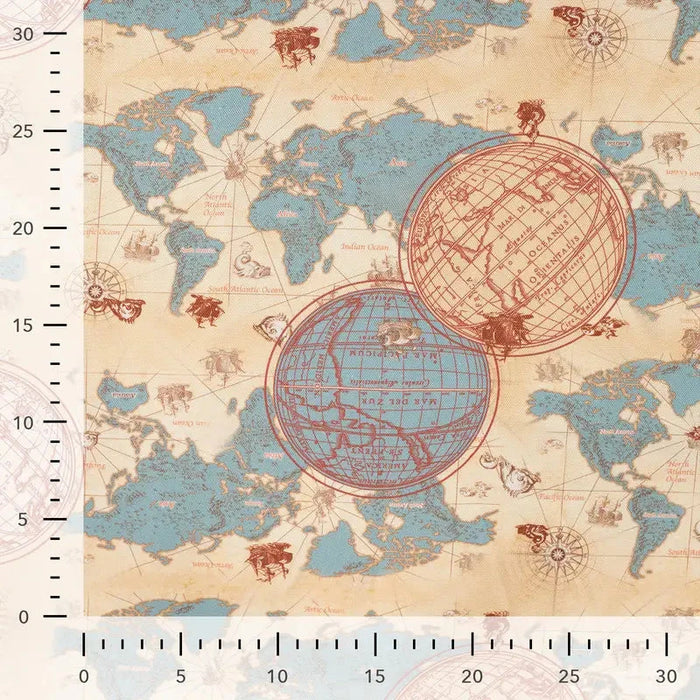 Half Panama Digital Print Tissus Quality Textiles 