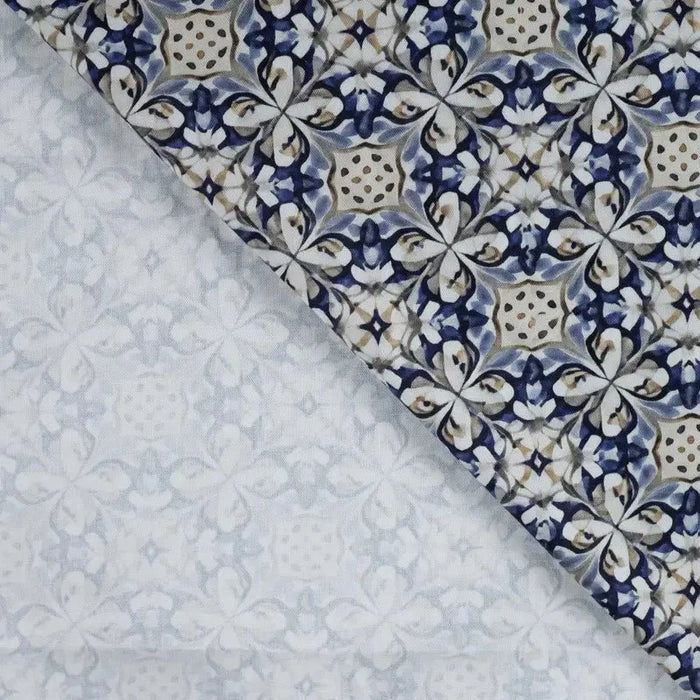 Half Panama Digital Print Tissus Quality Textiles 