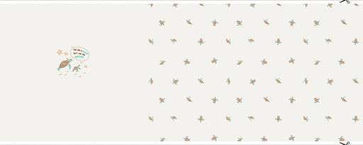 Jersey côtelé - Turtle Ecru - Panneau 60cm Tissus Quality Textiles 