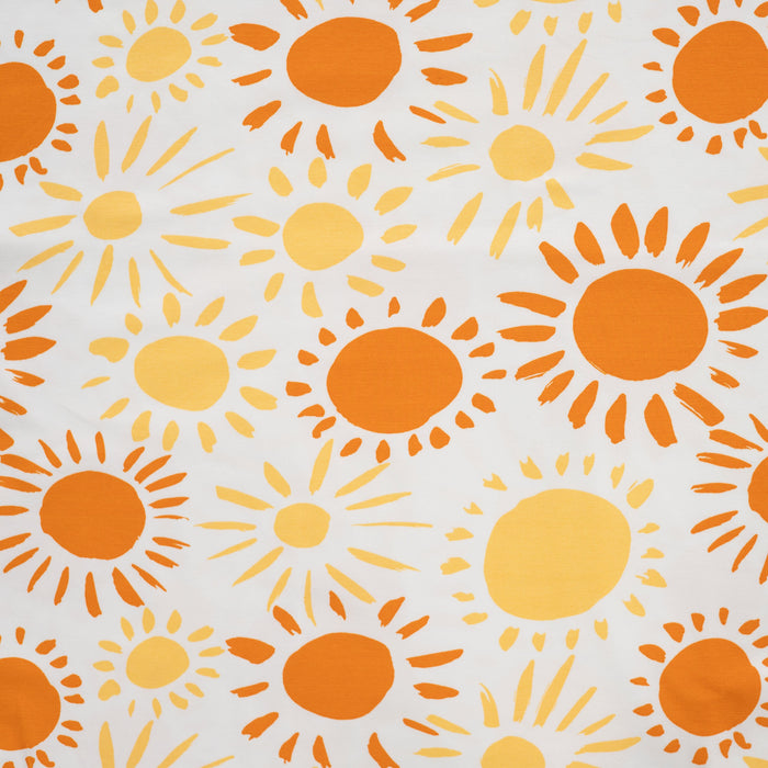 Jersey printed Sun Soft Yellow Tissus Quality Textiles 