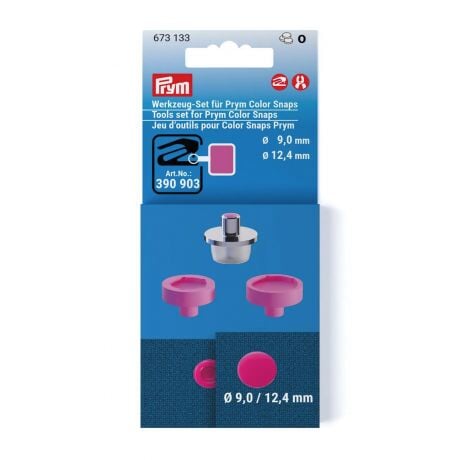 Jeu d'outils color snaps 9+12,4mm PRYM Mercerie Prym 