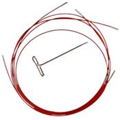 KIT AIGUILLES INTERCHANGEABLES CHIAOGOO TWIST RED LACE 13cm MINI Tricot Chiaogoo 