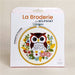 KIT BRODERIE AVEC TAMBOUR 15 CM - CHOUETTE FLEURIE Broderie MILPOINT 