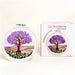 KIT BRODERIE AVEC TAMBOUR 15 CM - JACARANDA SUR LA PLAINE Broderie MILPOINT 