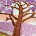 KIT BRODERIE AVEC TAMBOUR 15 CM - JACARANDA SUR LA PLAINE Broderie MILPOINT 