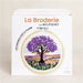 KIT BRODERIE AVEC TAMBOUR 15 CM - JACARANDA SUR LA PLAINE Broderie MILPOINT 