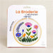 KIT BRODERIE AVEC TAMBOUR 15 CM - PRAIRIE PASTEL Broderie MILPOINT 
