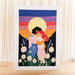 KIT CANEVAS COMPLET - DESSIN 20 X 30 CM - AMOURS LUNAIRES Broderie MILPOINT 
