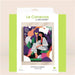 KIT CANEVAS COMPLET - DESSIN 40 X 50 CM - LA FEMME AU PAPILLON Broderie MILPOINT 
