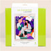KIT CANEVAS COMPLET - DESSIN 40 X 50 CM - LA FEMME AU PAPILLON Broderie MILPOINT 
