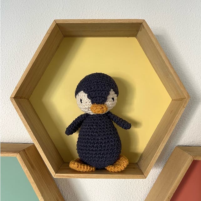 Kit crochet - Amigurumi - Frosty le Pingouin - Eco Barbante Milano - Hoooked Hoooked 