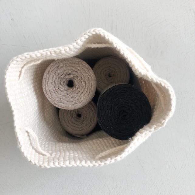 Kit crochet - Sac Jonkoping - Almond & Taupe - Hoooked Hoooked 