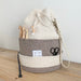 Kit crochet - Sac Jonkoping - Almond & Taupe - Hoooked Hoooked 