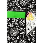 Kit d'aiguilles circulaires interchangeables Bambou Chiaogoo Red Lace - 13cm - Taille 2.75 à 5mm Tricot Chiaogoo 