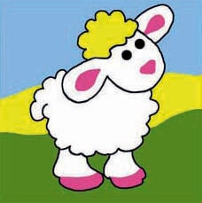 Kit de canevas enfant - Mouton Broderie Margot 