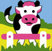 Kit de canevas enfant - Vache Broderie Margot 