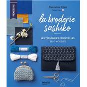 LA BRODERIE SASHIKO - LES TECHNIQUES ESSENTELLES EN 10 MODELES Livre Mango 