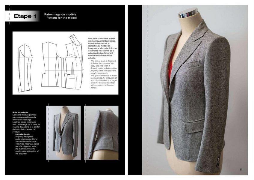 L'ART DU TAILLEUR Livre Esmodeditions 