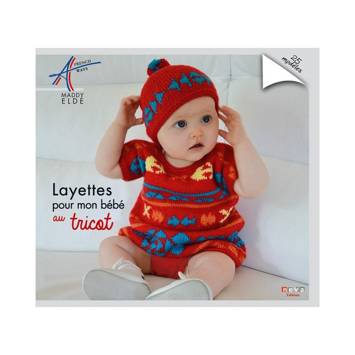 LAYETTES POUR MON BEBE AU TRICOT - 23 MODELES Livre Neva 